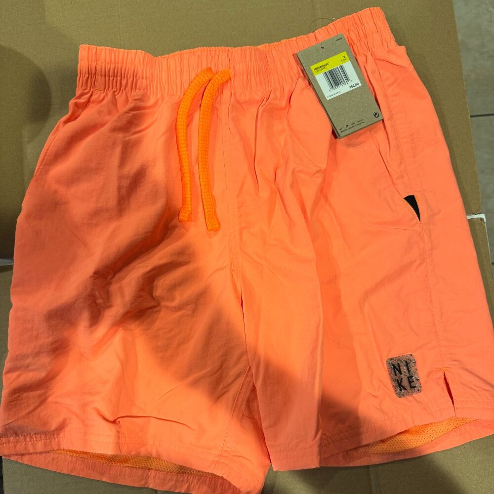 Nike Men's Solid Icon 7" Volley & Swim Shorts NESSB635 NEW with TAGS